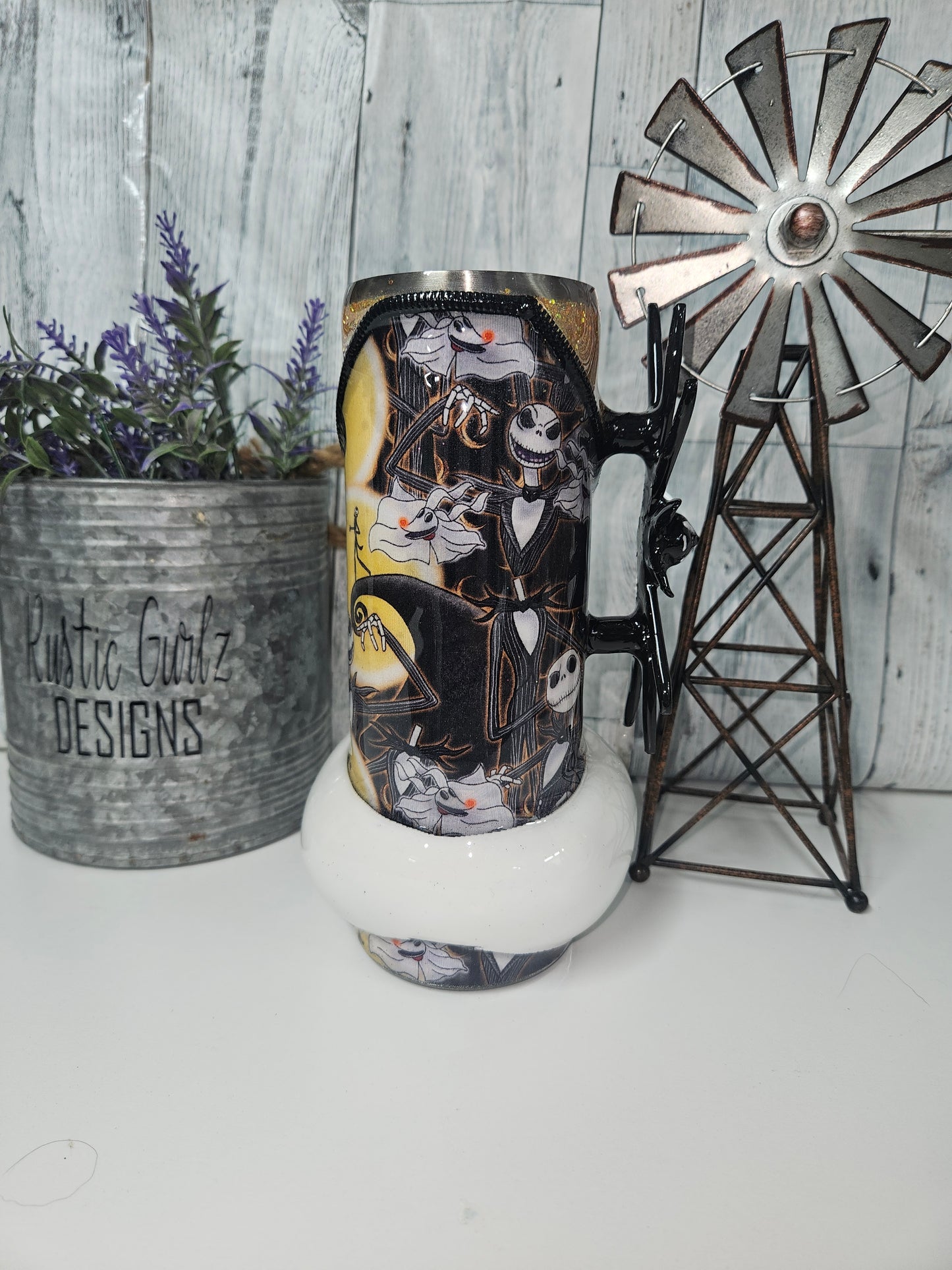 Skellington 3D Tumbler