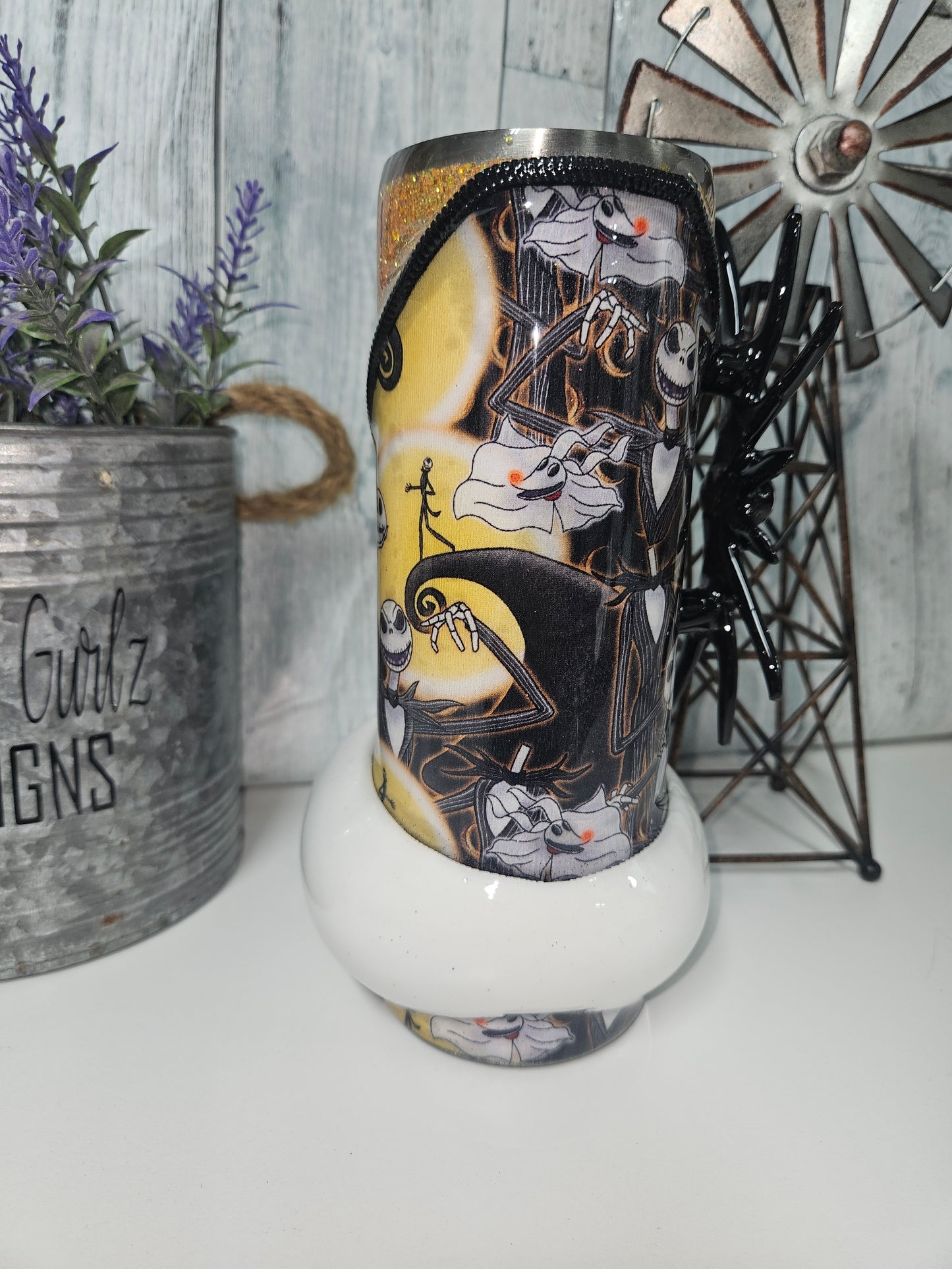 Skellington 3D Tumbler