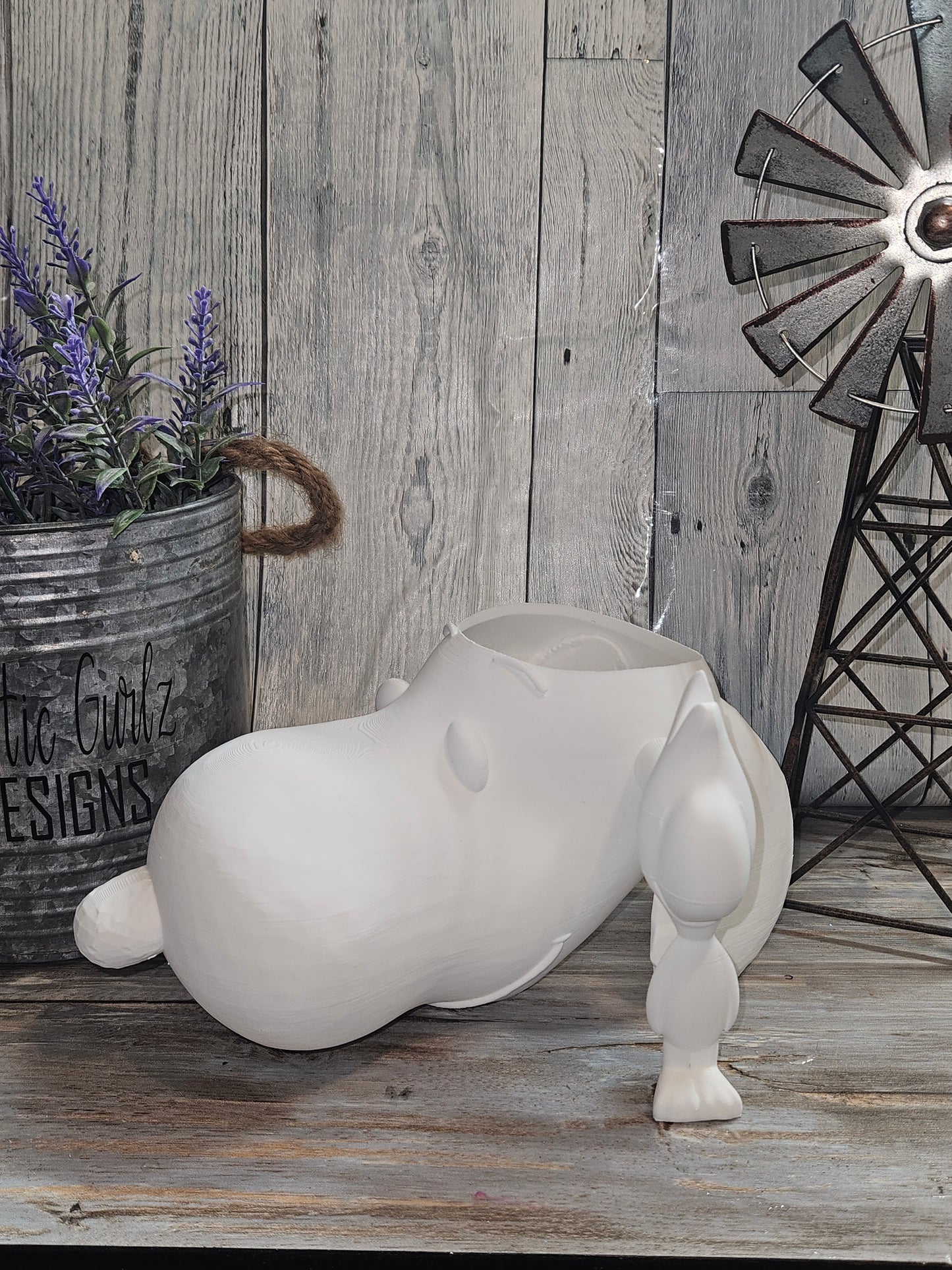 Snoopy Head with WoodStock Handle