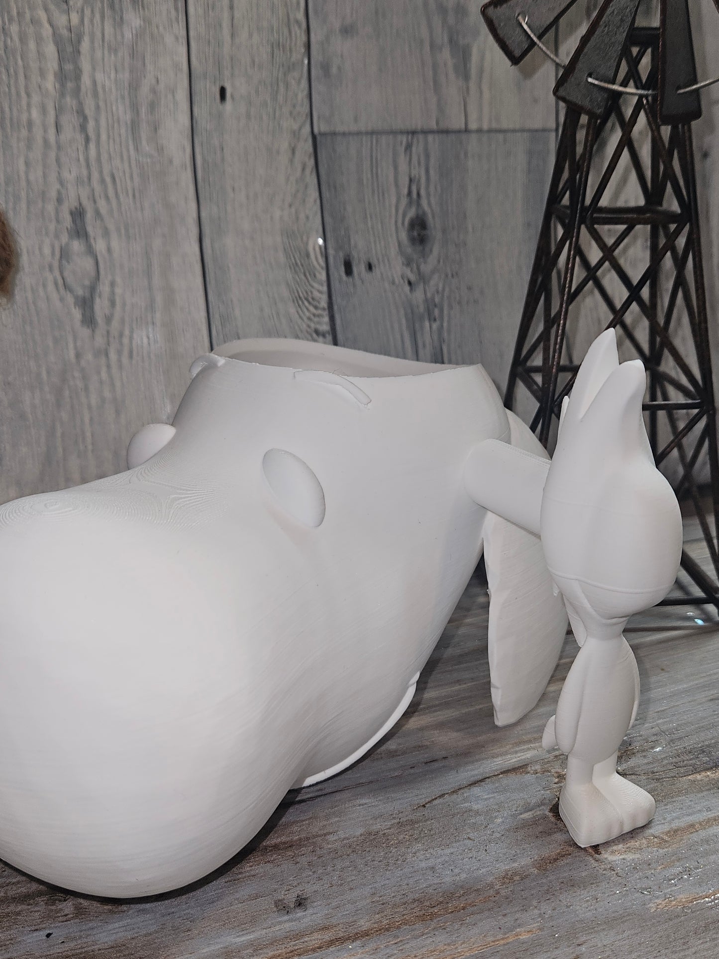 Snoopy Head with WoodStock Handle