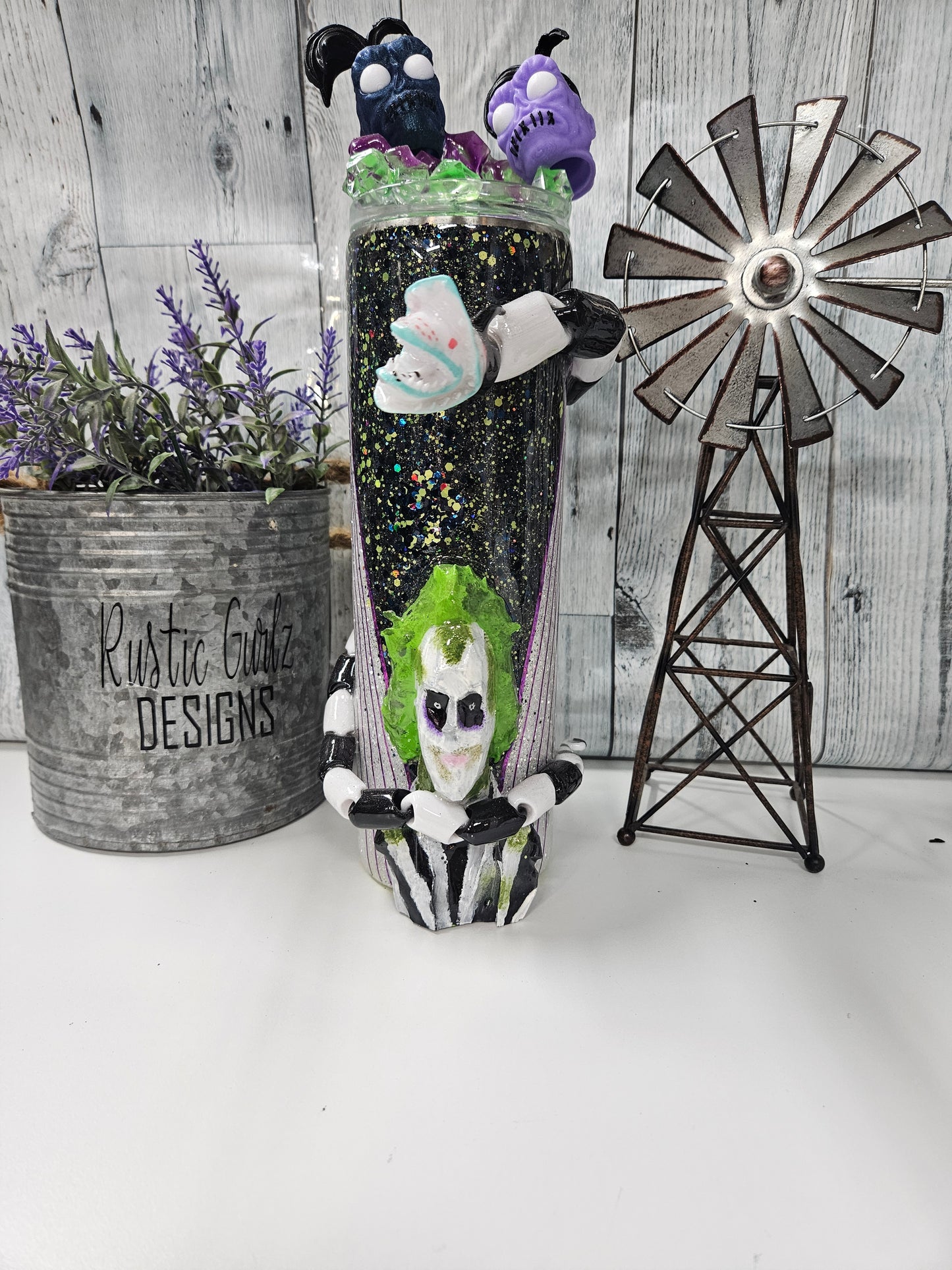 30oz 3d Juice Man With Bob Topper