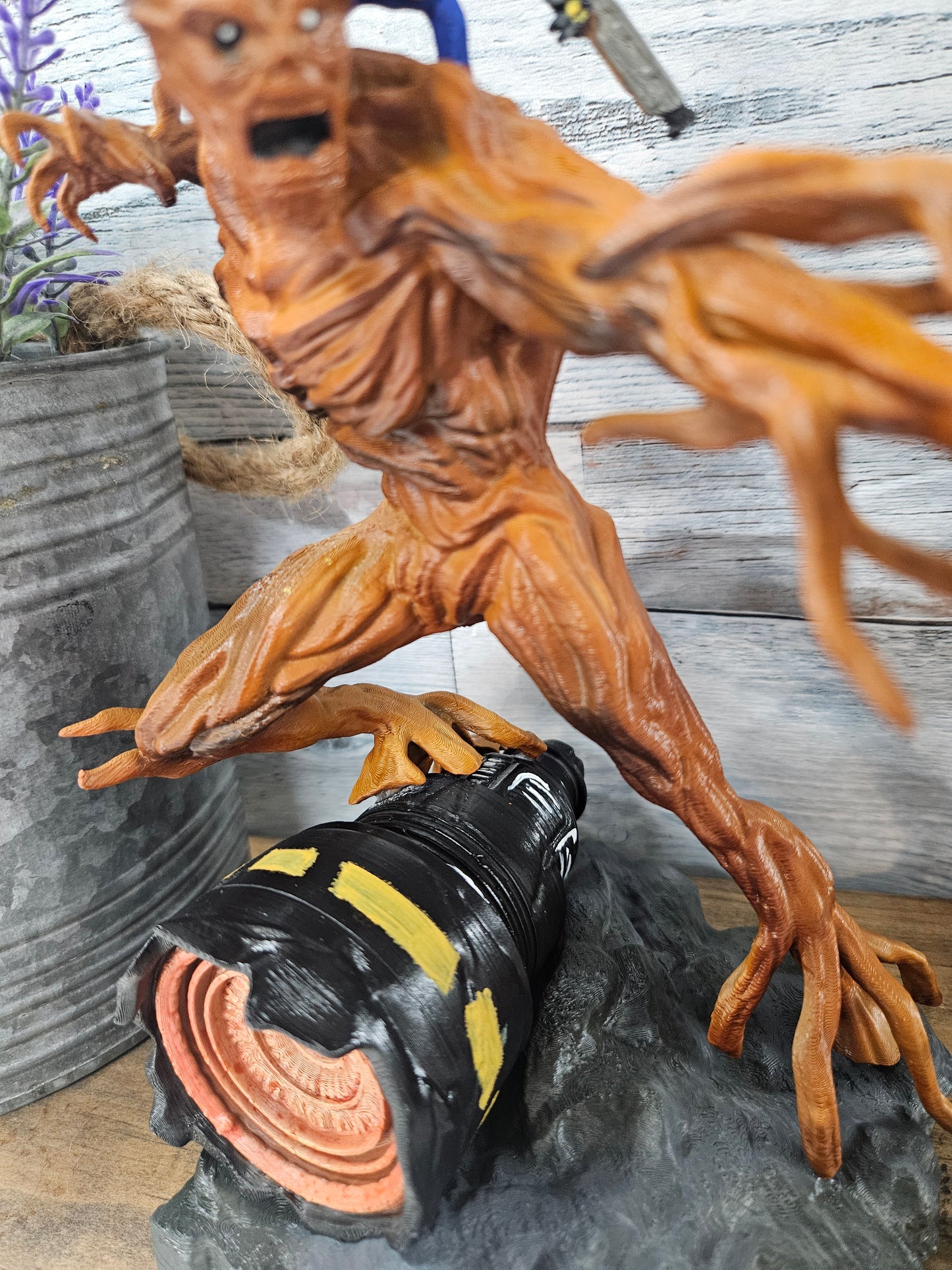 Groot and Rocket Statue