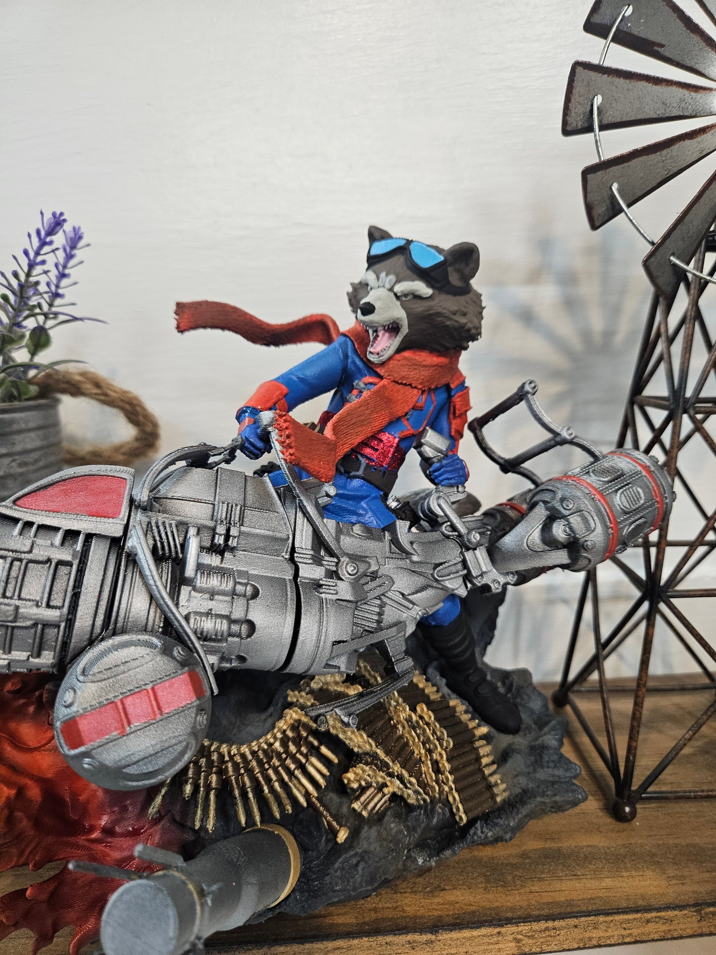 Rocket Diarama