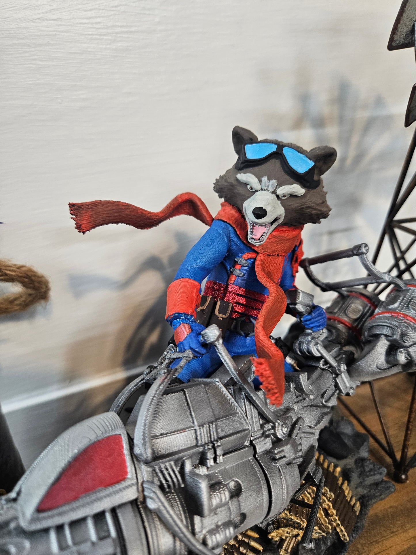 Rocket Diarama