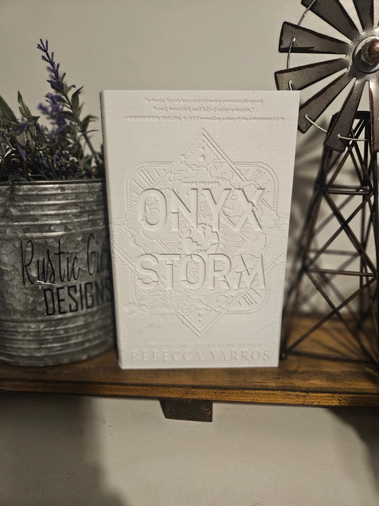 Lithophane Book (Onyx Storm)