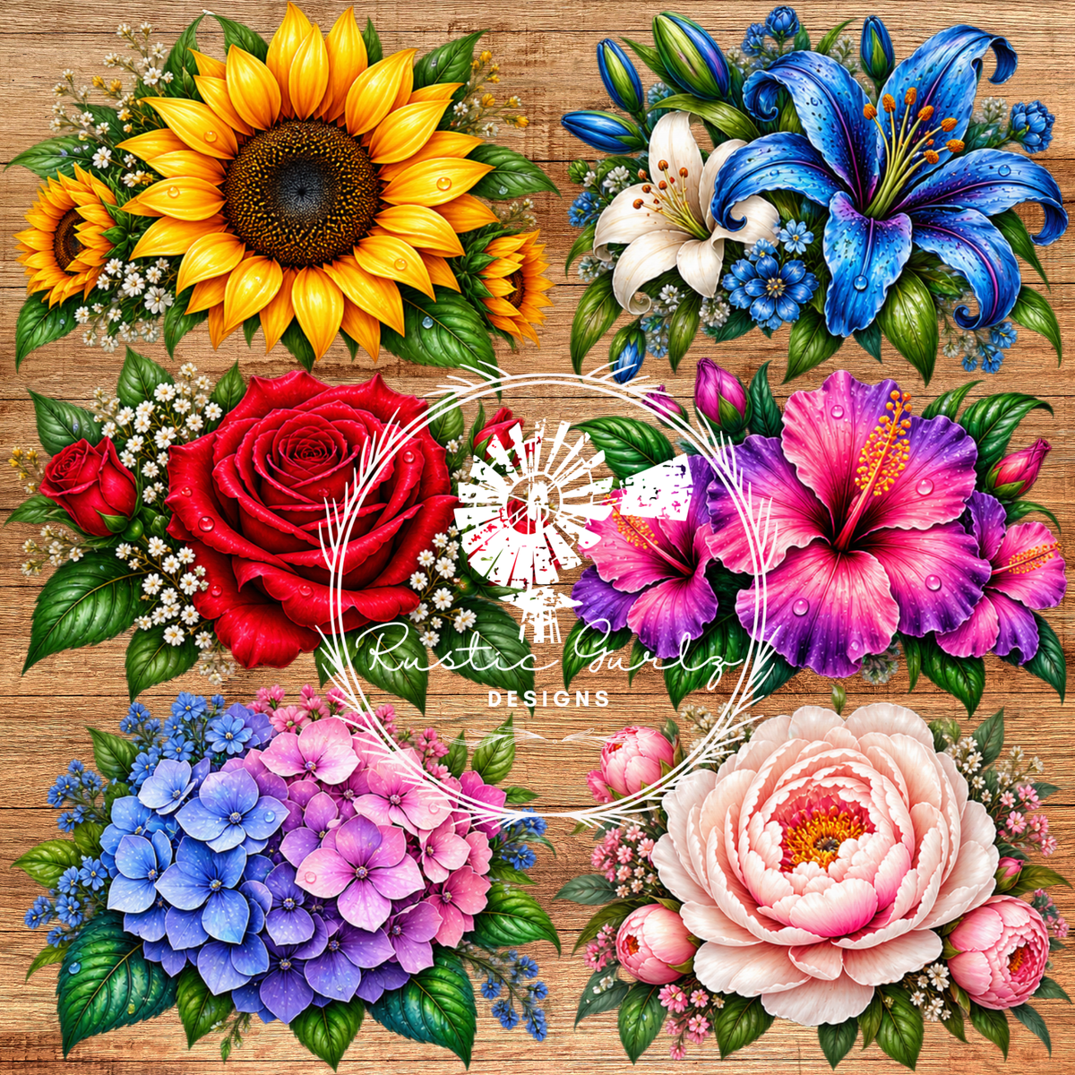 6 Flowers