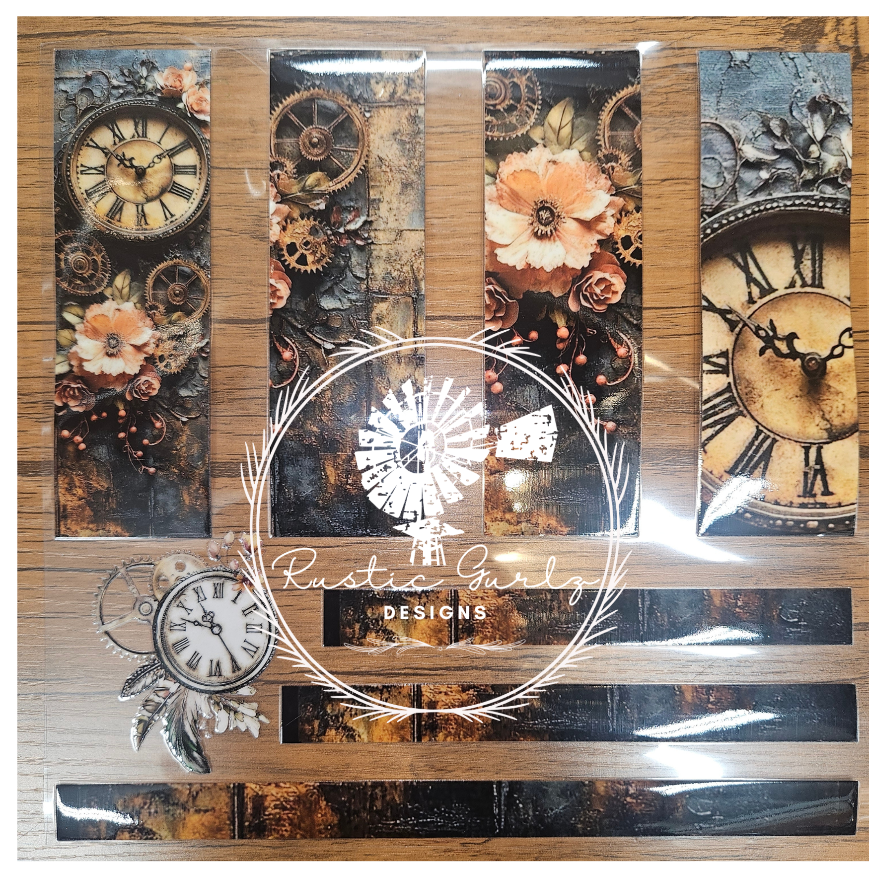 Rustic Timepiece Antique Time Piece Element Sheet – Rustic Gurlz Designs