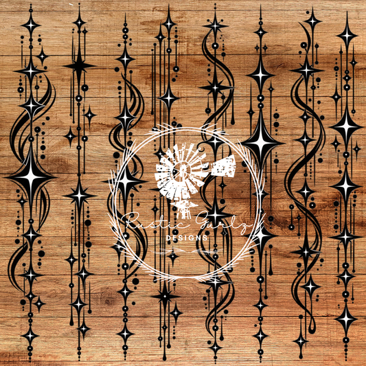 Black Ornament Strips