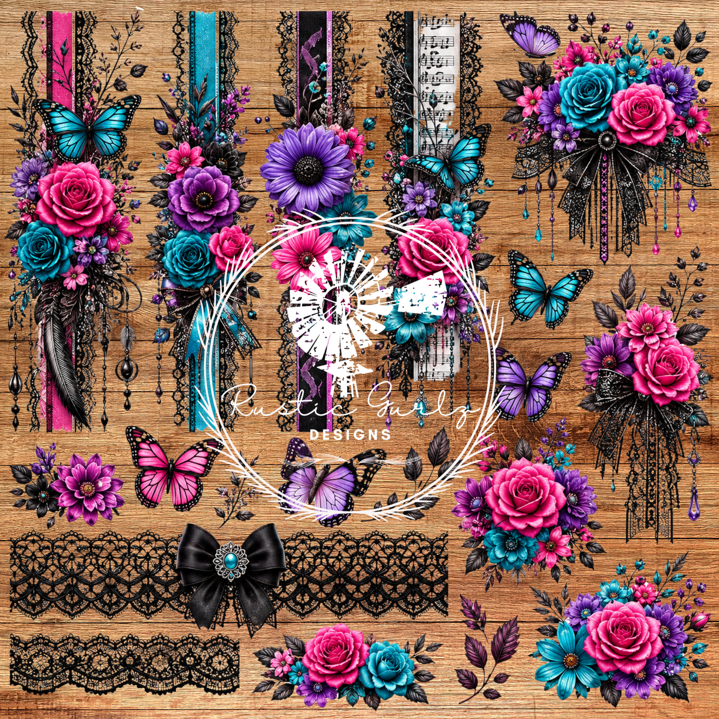 Bright elegant Floral