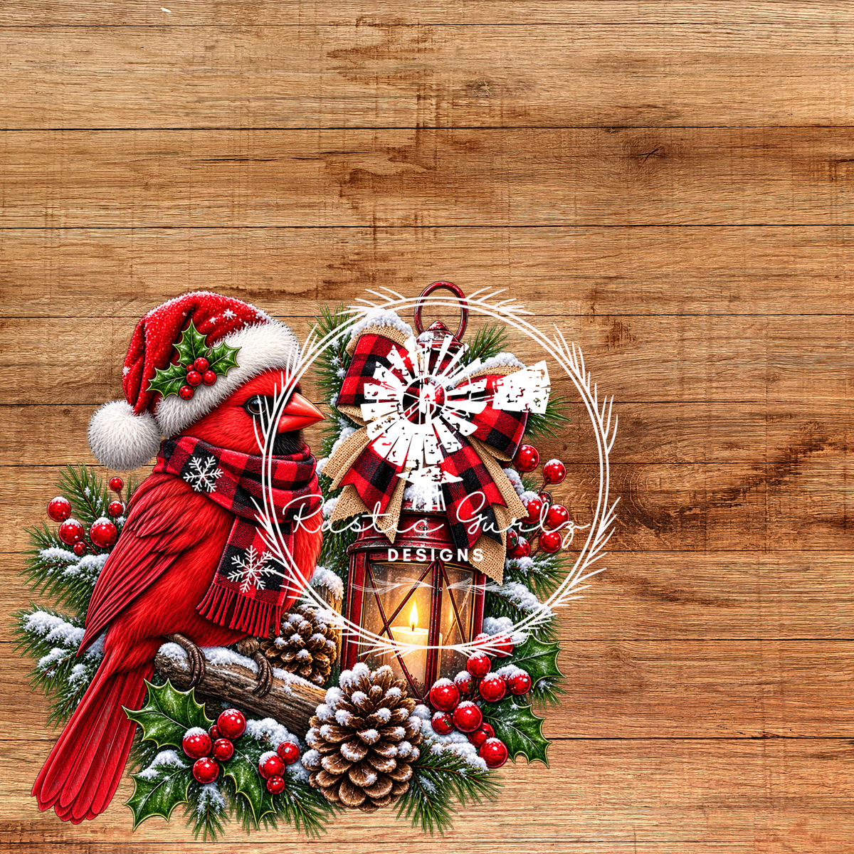 Cardinal Decal