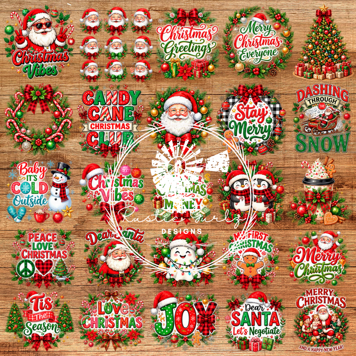 Christmas Ornament Sheet 2