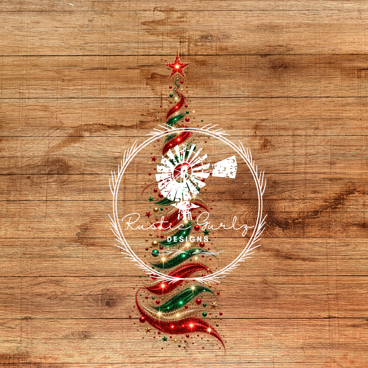 Christmas Tree Pen Wrap