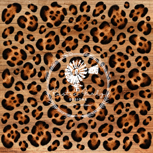 Colored Leopard Print