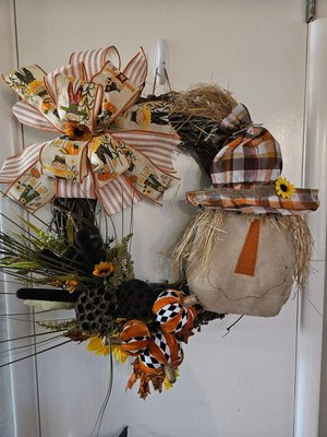 Grunge Scarecrow Grapevine