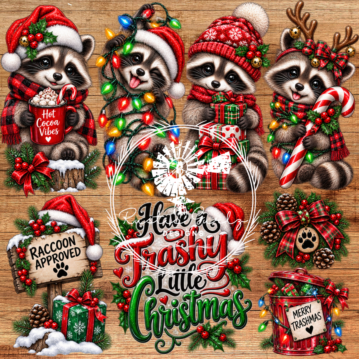 Raccoon Xmas
