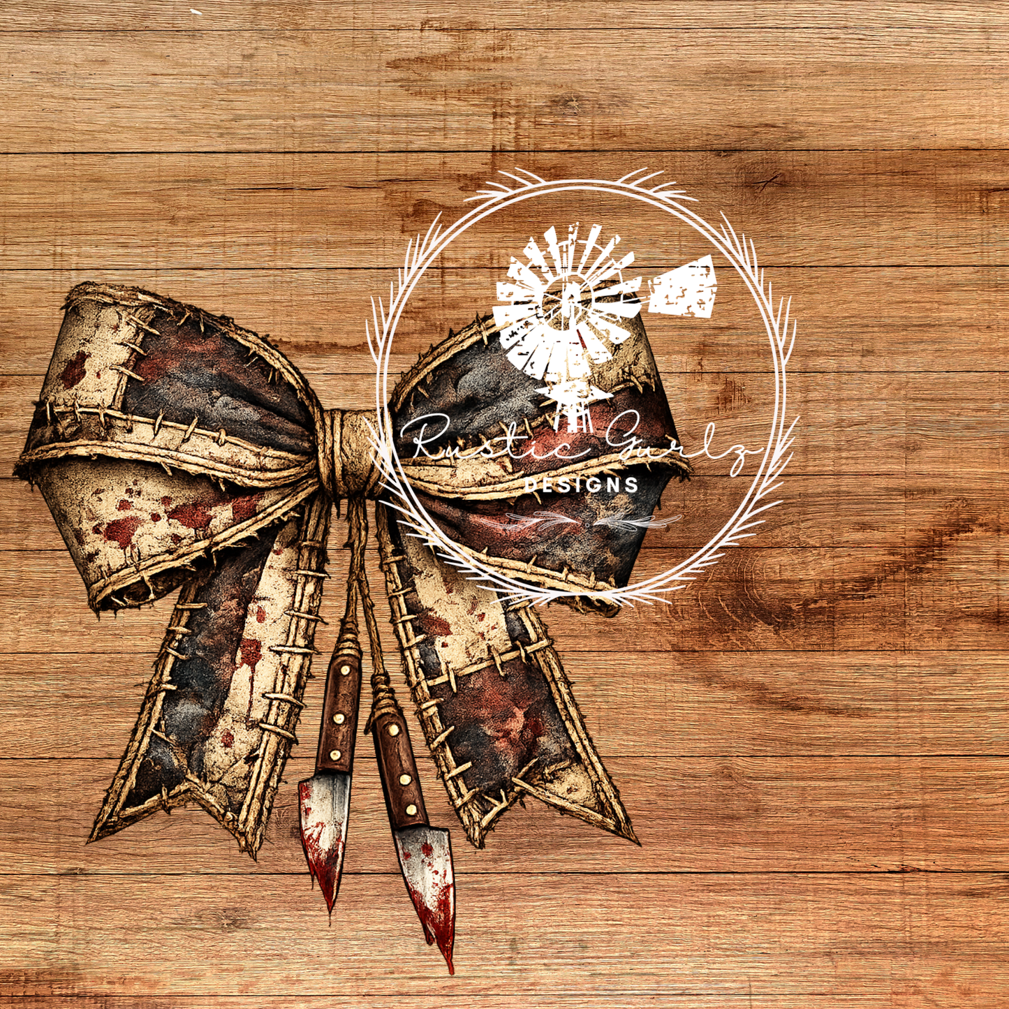 Horror Inspired Bow