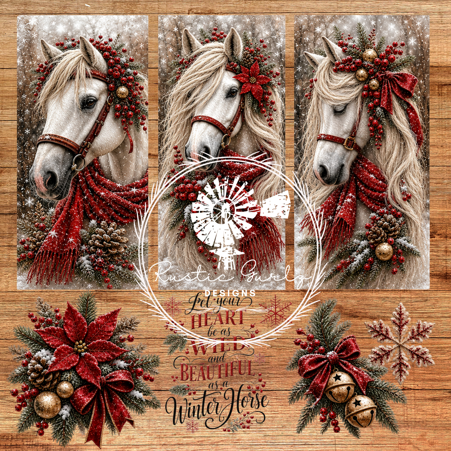 Let Your Heart Be Wild (Winter Horse)