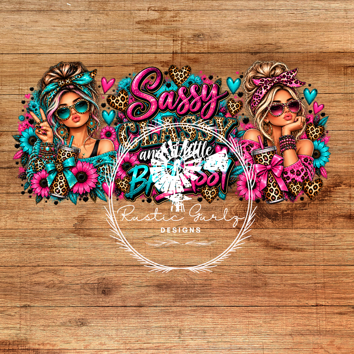 Libby Sassy classy and a little Bad Assy Wrap