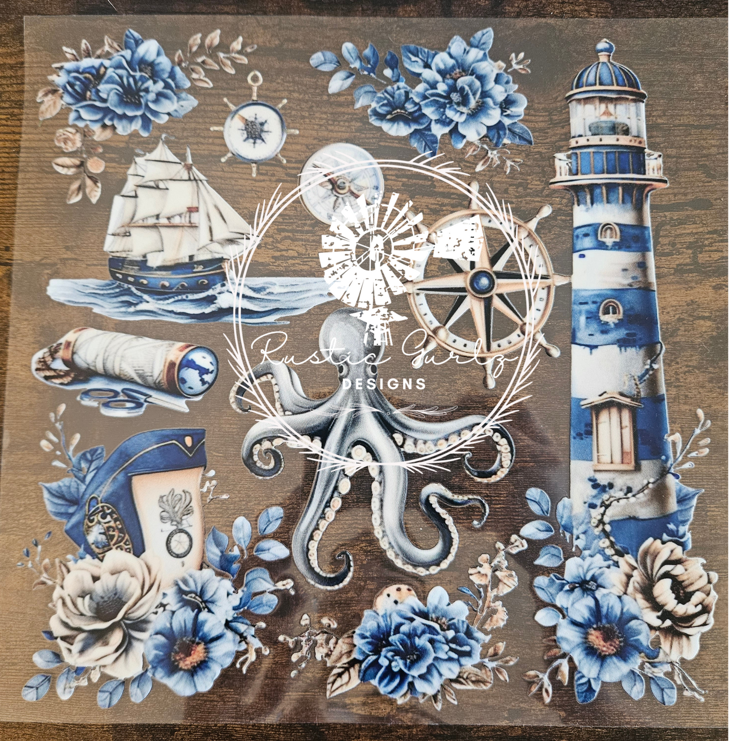 Blue Lighthouse
