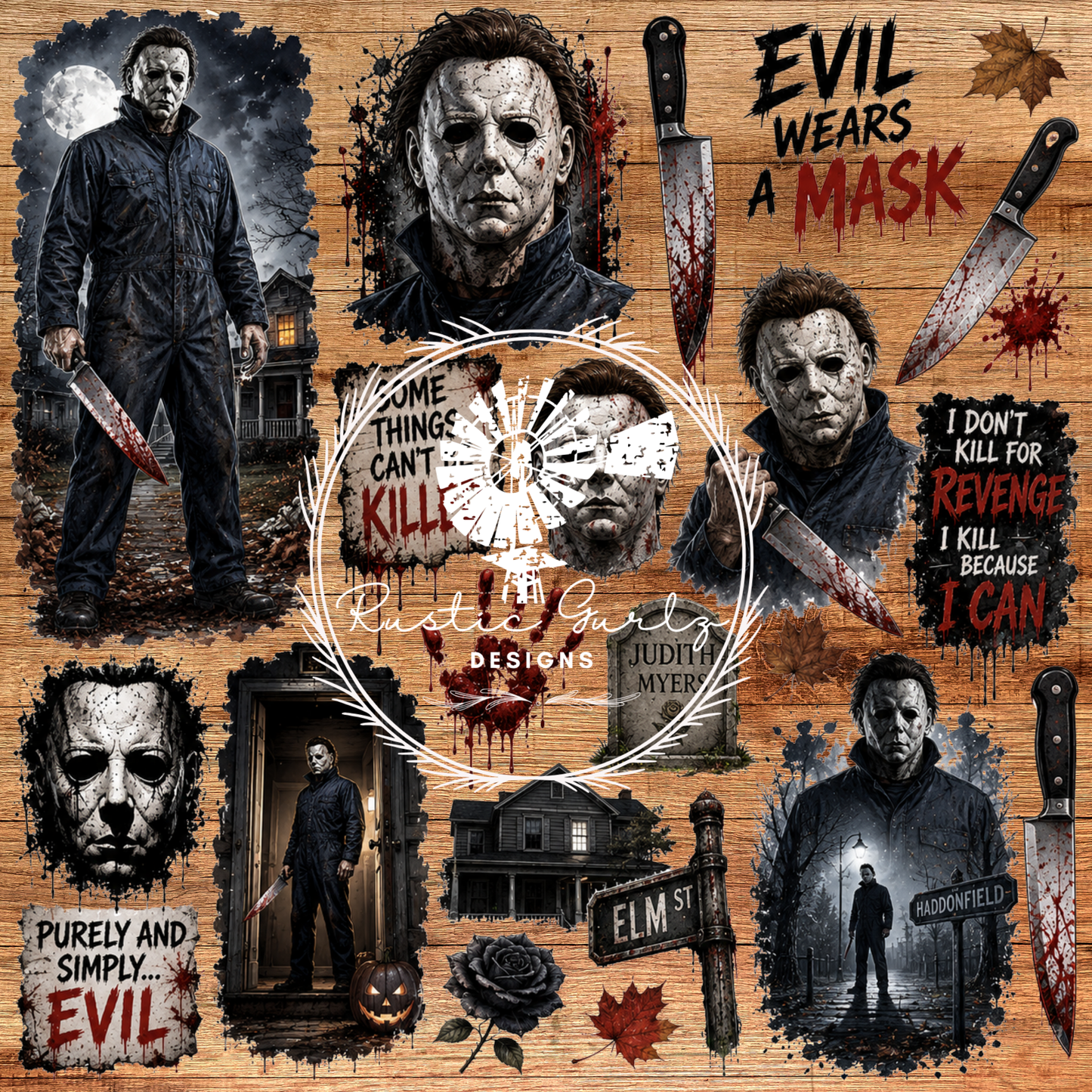 Micheal Meyers Evil Wears A Mask