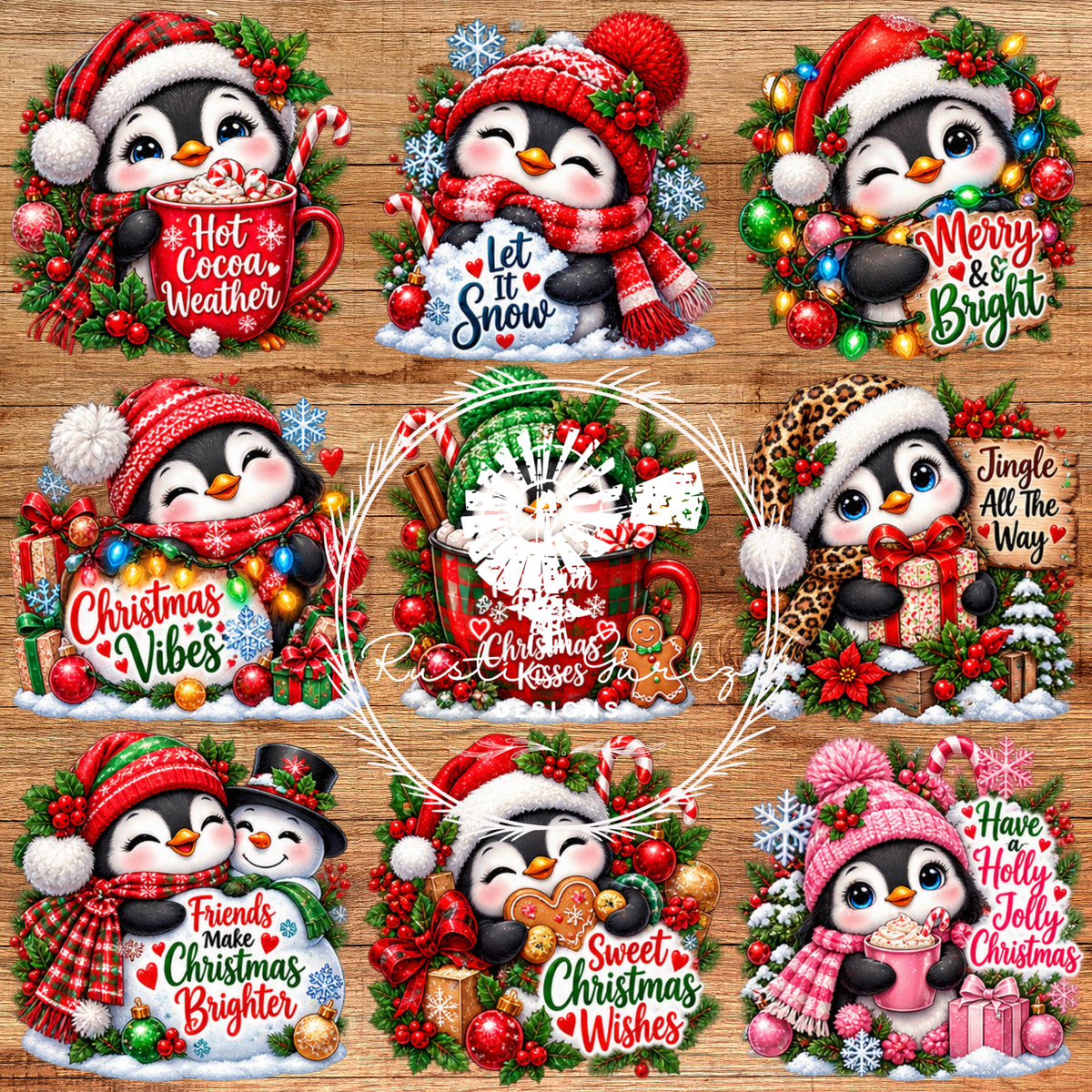 Penguin Ornament Sheet