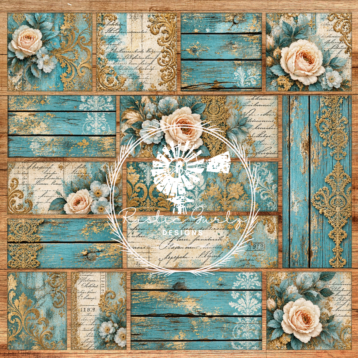 Rose Victorian Patchwork