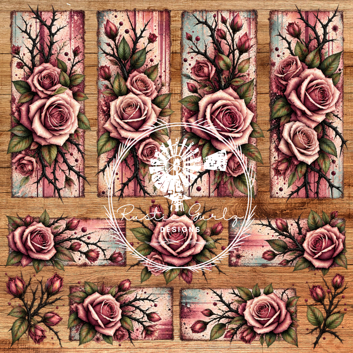 Rose and Thorn Patchwork