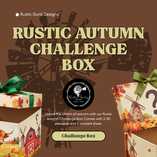 Rustic Autumn Challenge Box