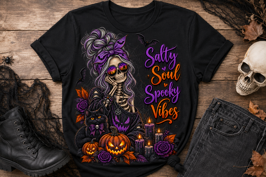 Salty Soul Halloween shirt
