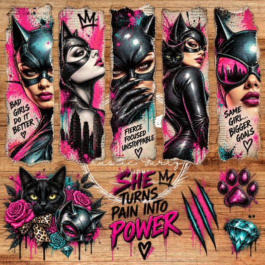 She Turns Pain Into Power