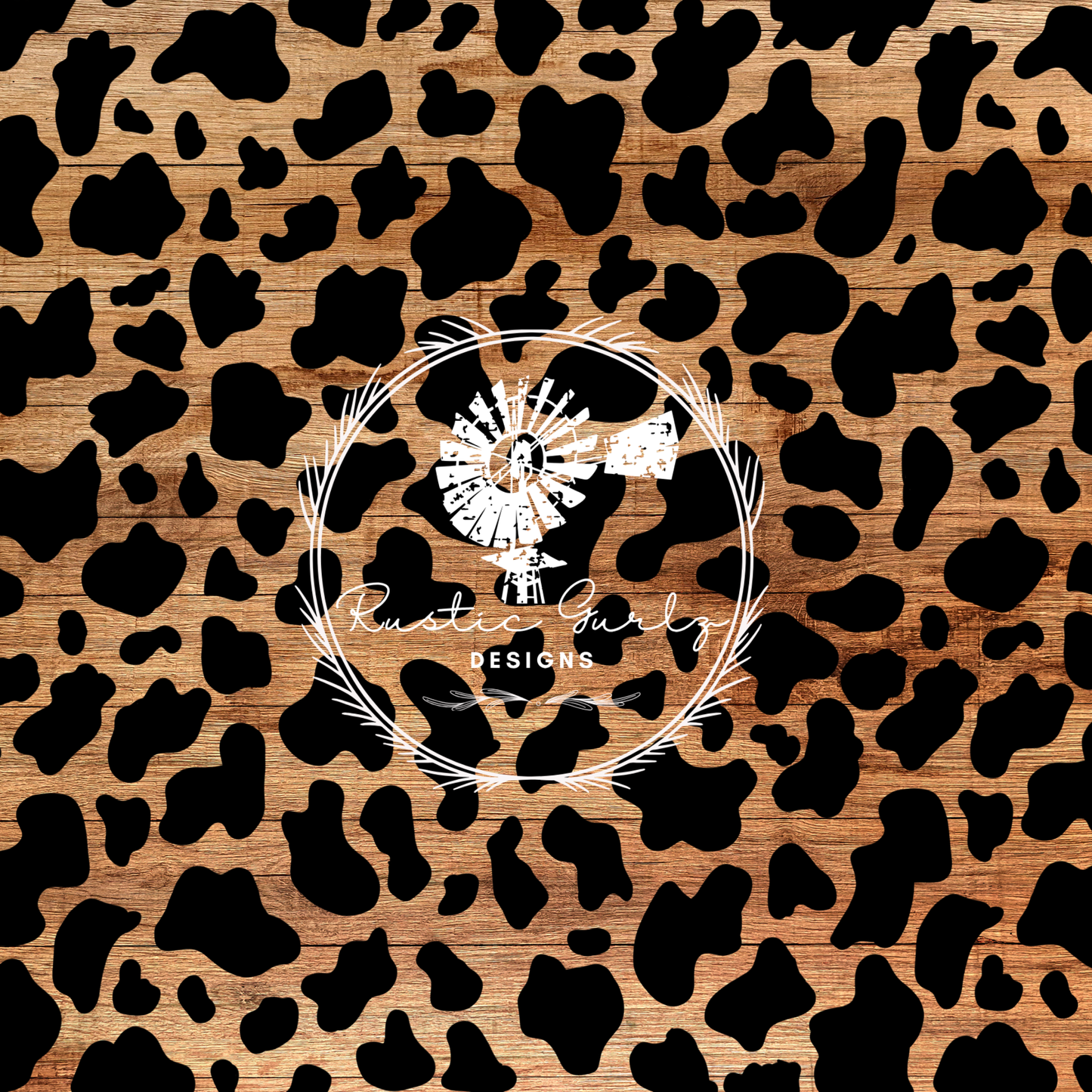Small Cow Print
