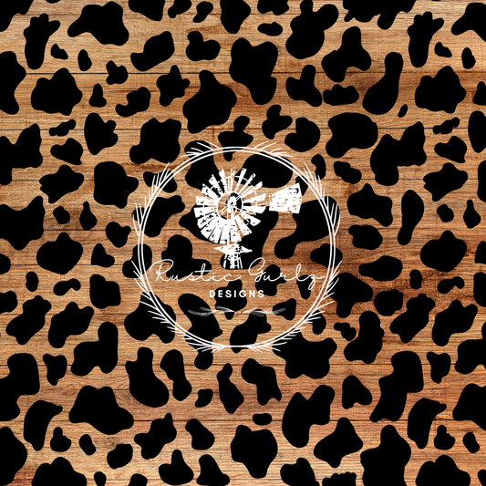Small Cow Print