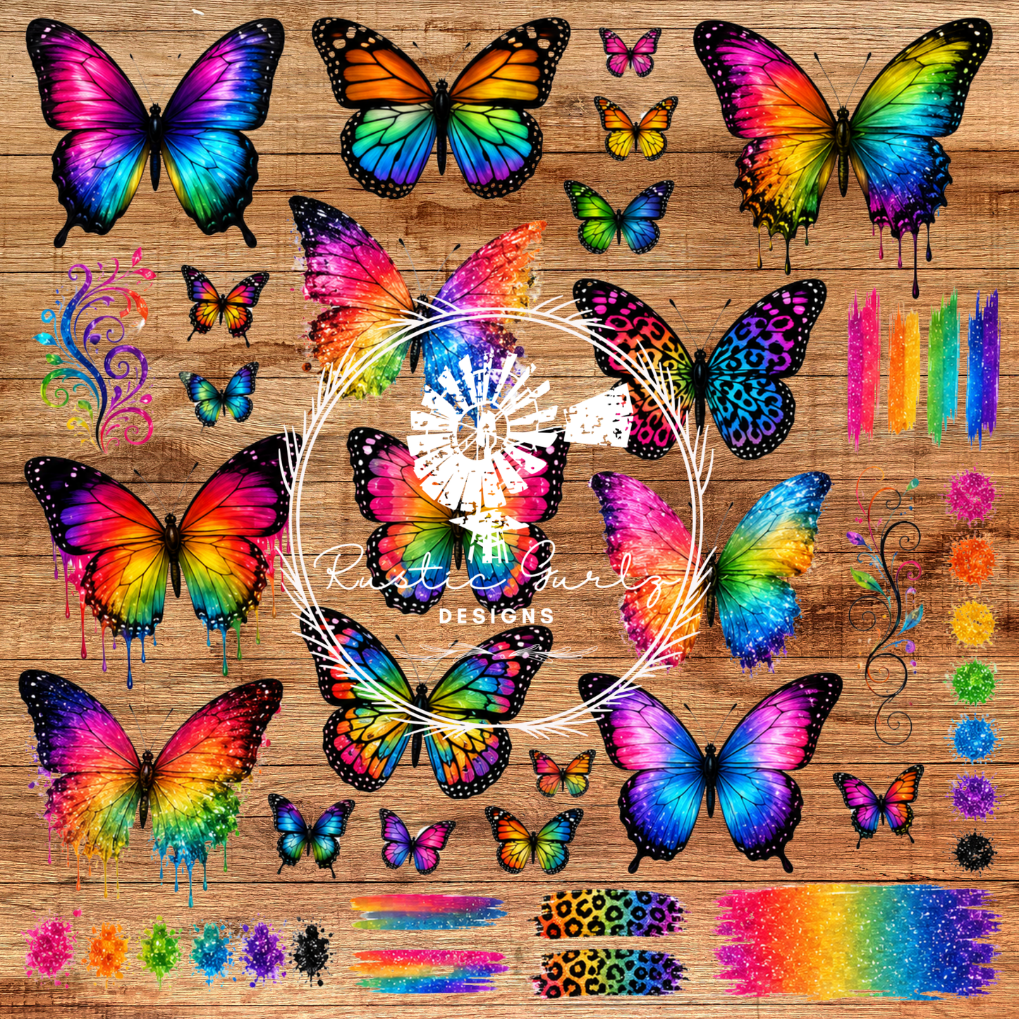 Colorful Butterflies