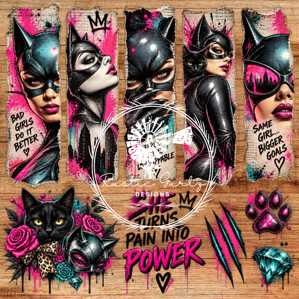 She Turns Pain Into Power
