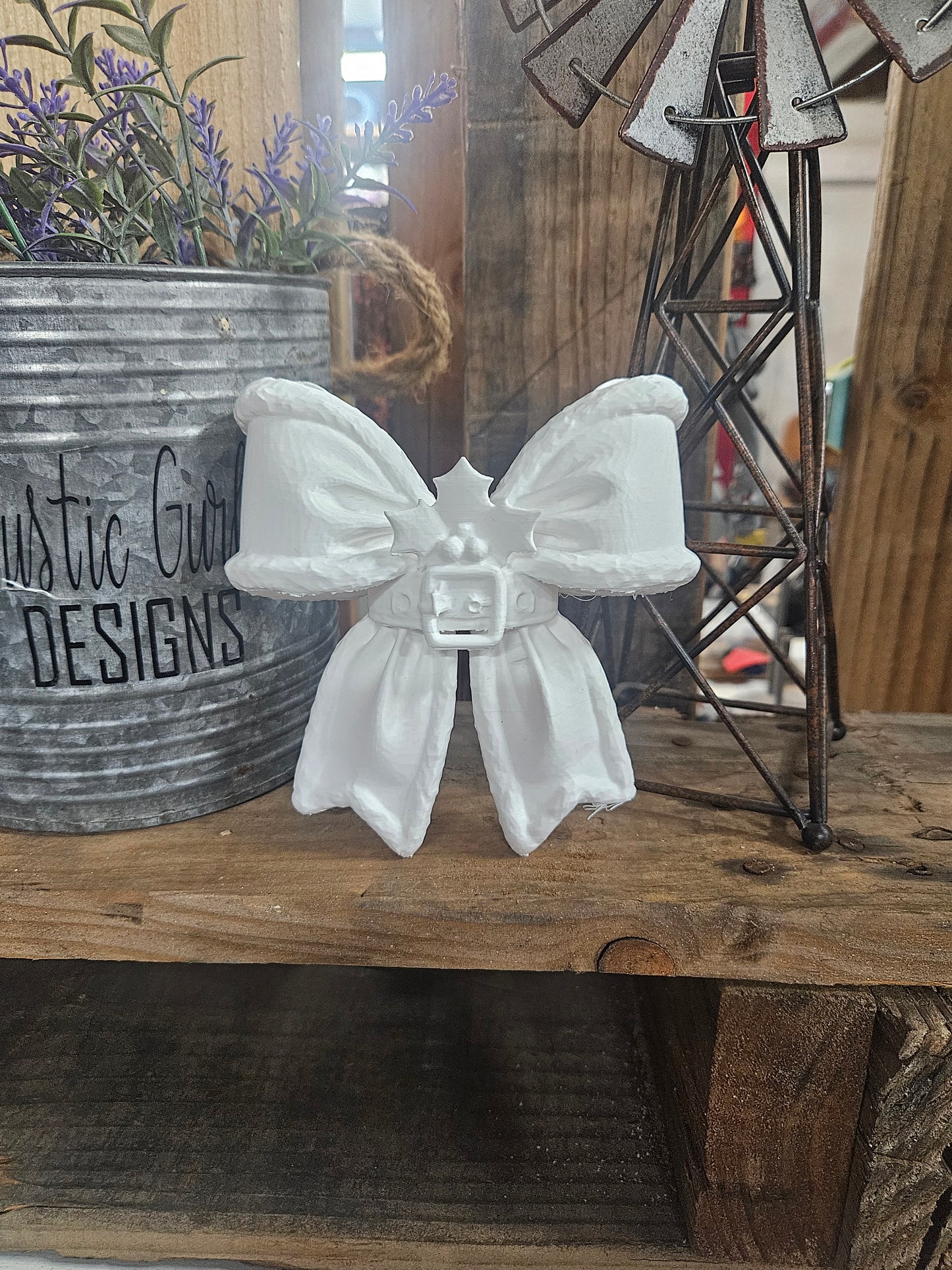 Christmas Bow Hugger