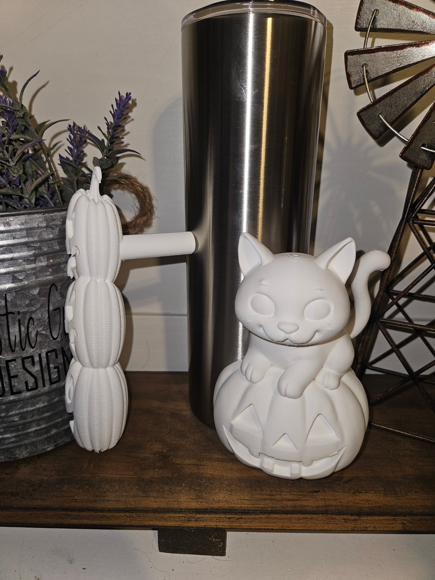 Cat On A Pumpkin Hugger
