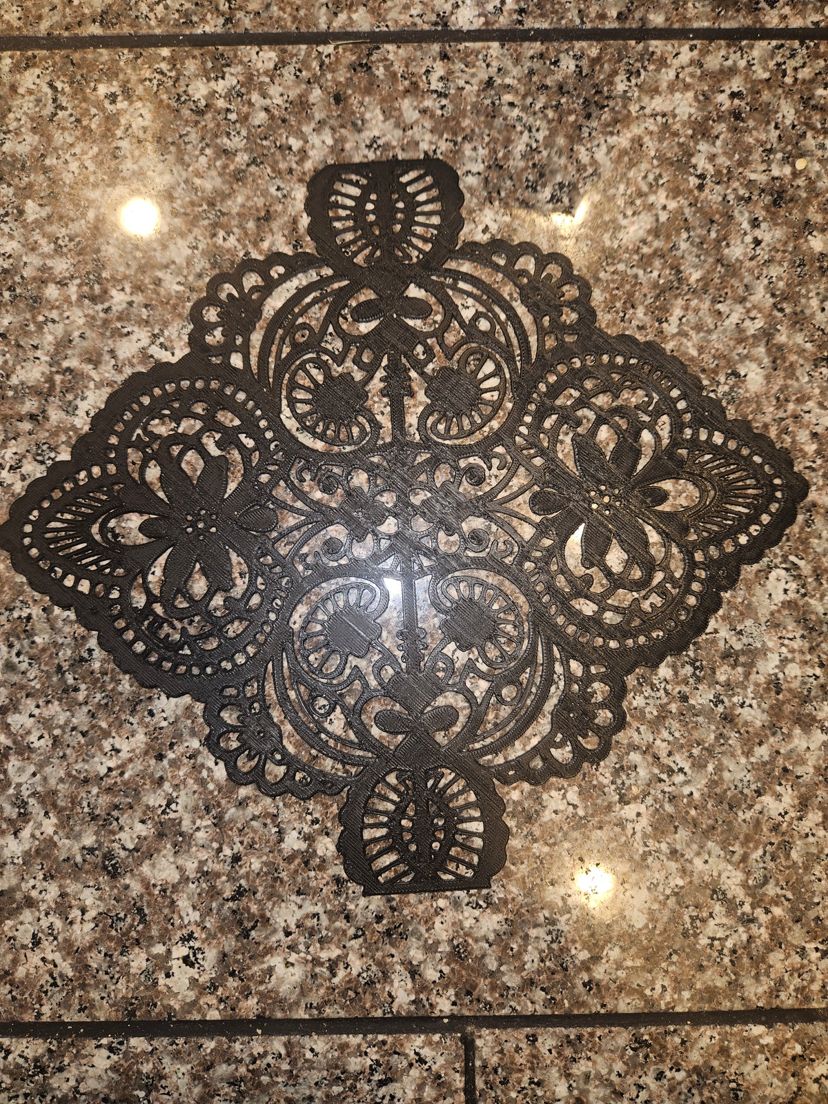 3D Diamond Lace