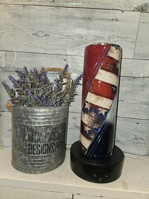 Rustic 4th Of July Tumbler