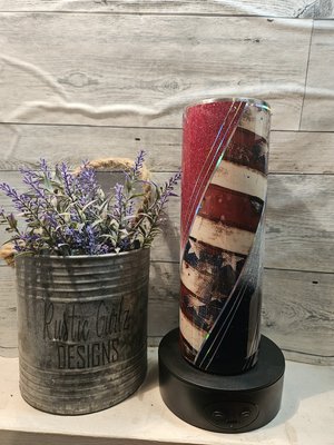 Rustic 4th Of July Tumbler