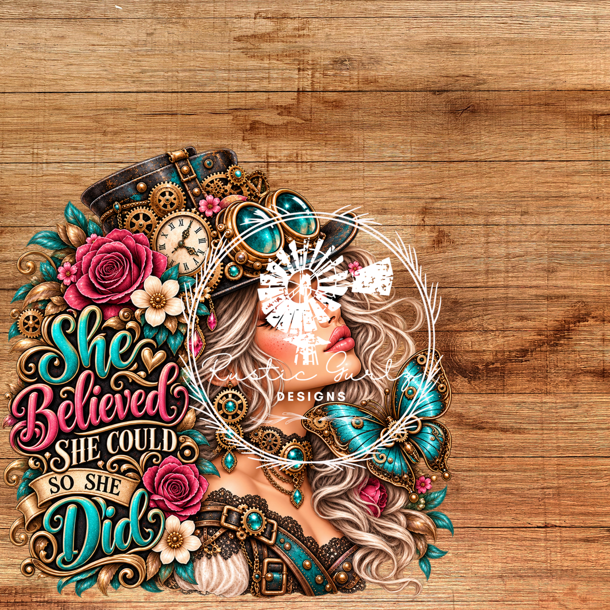 Steampunk She believed